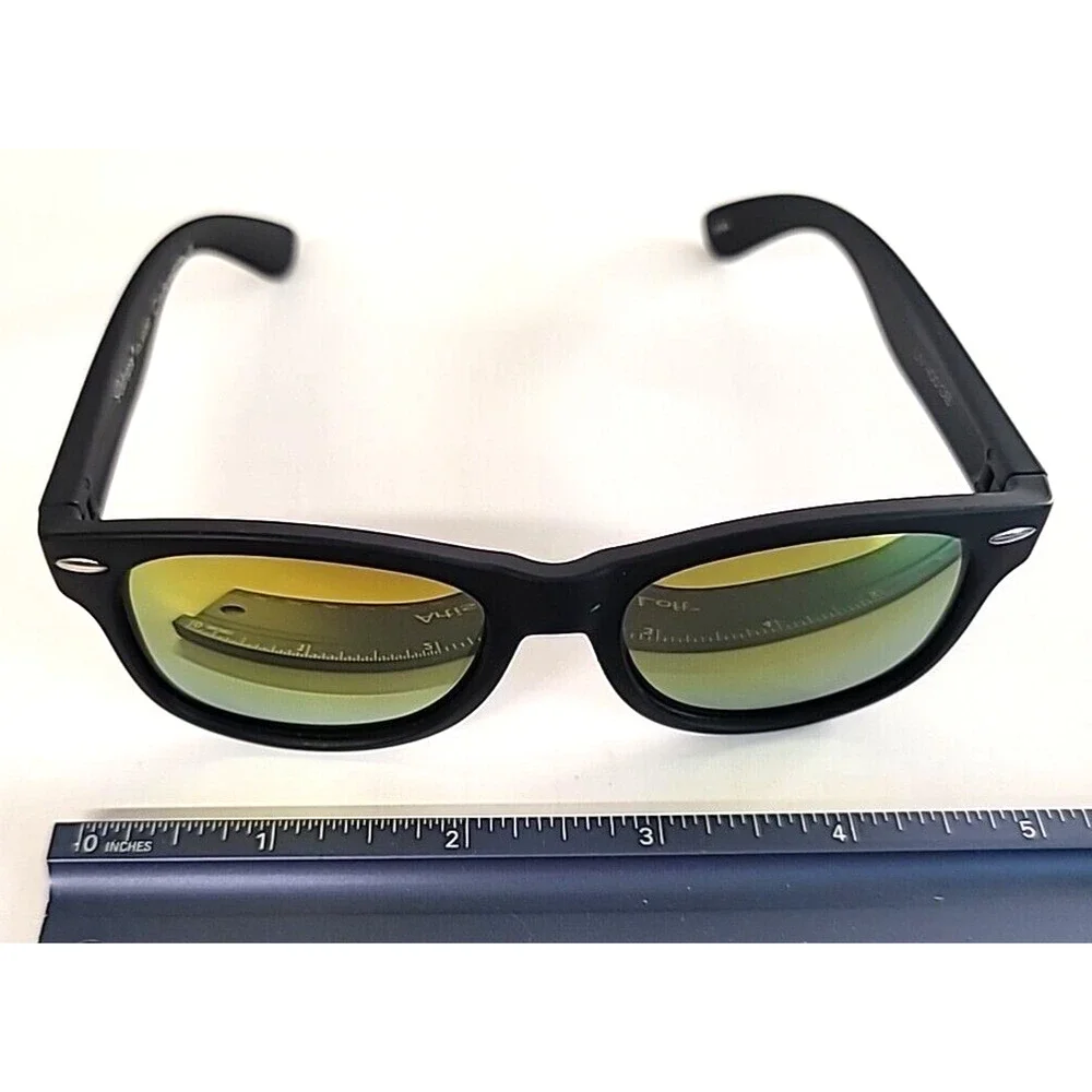 Polarspex Kids‎ Sunglasses Matte Black Frame Mirror Lense 100% UV Protection